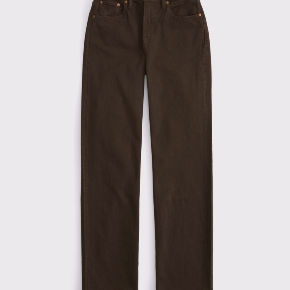 Abercrombie & Fitch 90s Straight Ultra High Rise